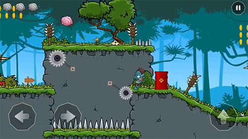 Gameplay of the Hard to be a zombie: Brain quest! for Android phone or tablet.