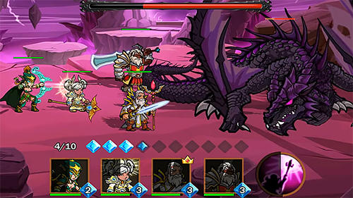 Gameplay of the Hardly heroes for Android phone or tablet.