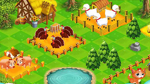 Gameplay of the Harvest farm for Android phone or tablet.