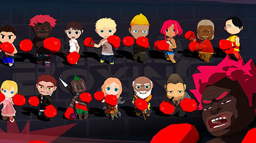 Gameplay of the Head boxing for Android phone or tablet.