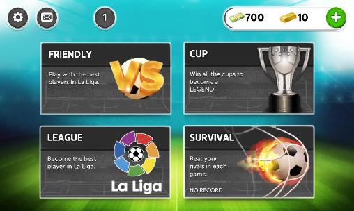 Full version of Android apk app Head soccer: La liga for tablet and phone.