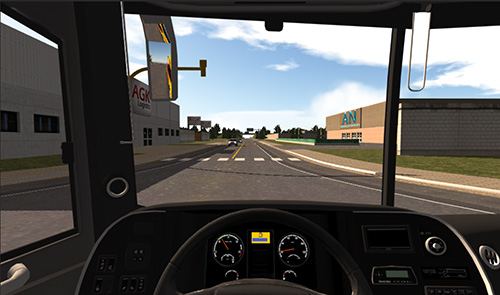 Gameplay of the Heavy bus simulator for Android phone or tablet.