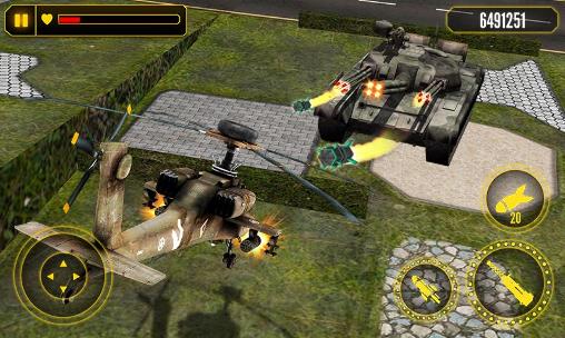 Full version of Android apk app Helicopter battle 3D for tablet and phone.