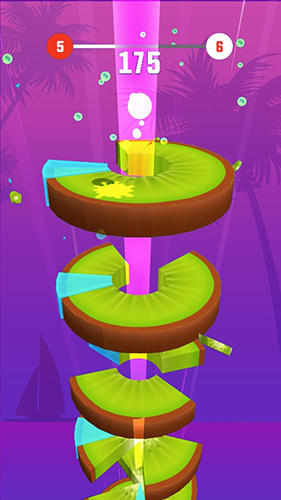 Gameplay of the Helix crush for Android phone or tablet.