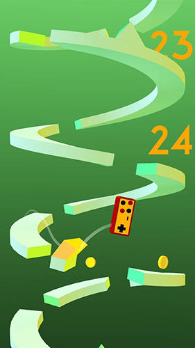 Gameplay of the Helix for Android phone or tablet.