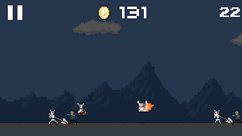 Gameplay of the He'll jump for Android phone or tablet.