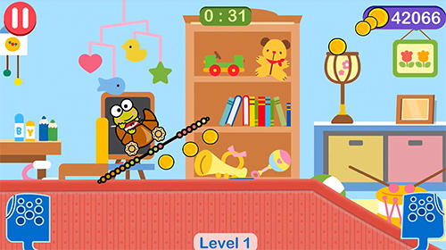Gameplay of the Hello Kitty racing adventures 2 for Android phone or tablet.