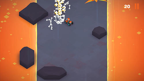 Gameplay of the Hellrider 2 for Android phone or tablet.
