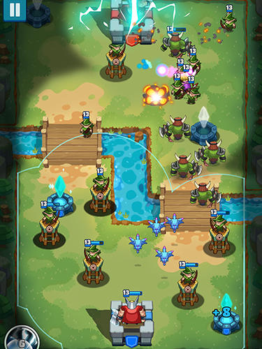 Gameplay of the Hero of empire: Battle clash for Android phone or tablet.
