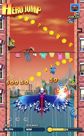 Full version of Android apk app Hero jump for tablet and phone.
