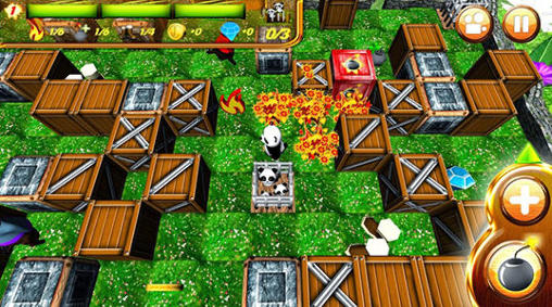 Full version of Android apk app Hero panda: Bomber for tablet and phone.