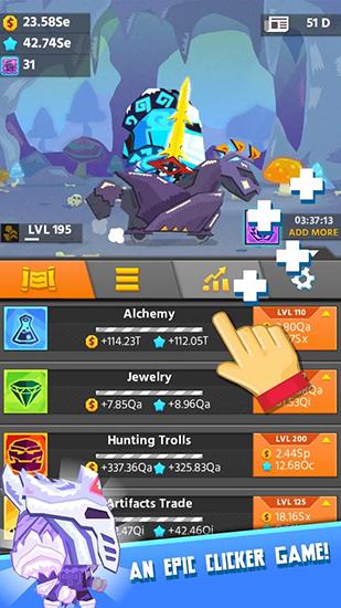 Full version of Android apk app Hero simulator: Idle adventures for tablet and phone.
