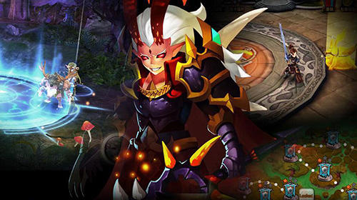 Gameplay of the Heroe summon for Android phone or tablet.