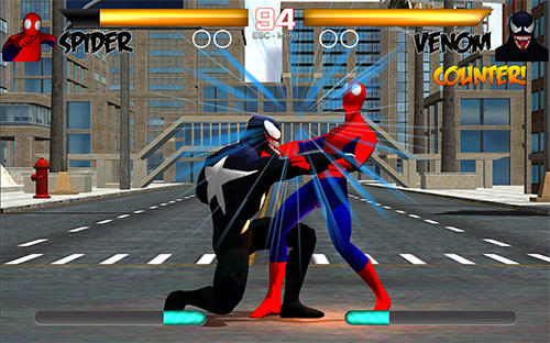 Gameplay of the Heroes battle for Android phone or tablet.