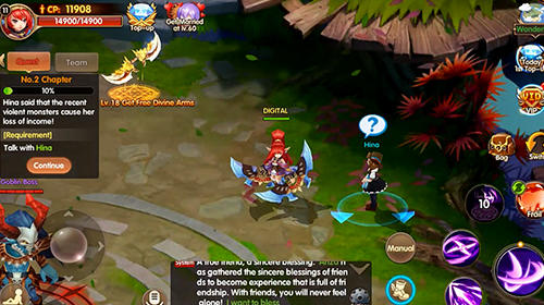 Gameplay of the Heroes era: Magic storm for Android phone or tablet.