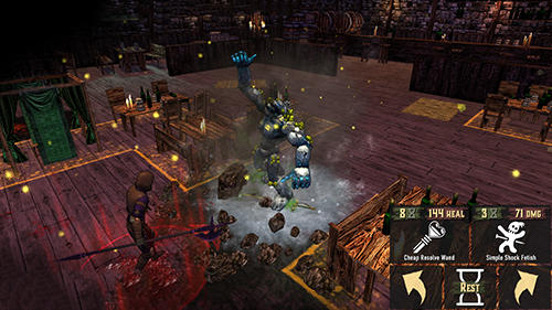 Gameplay of the Heroes of dire for Android phone or tablet.