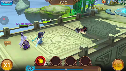 Gameplay of the Heroes of Kimkom for Android phone or tablet.