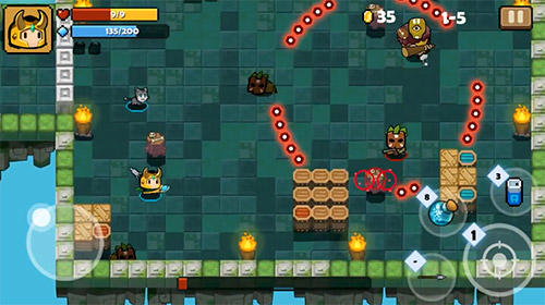 Gameplay of the Heroes soul: Dungeon shooter for Android phone or tablet.