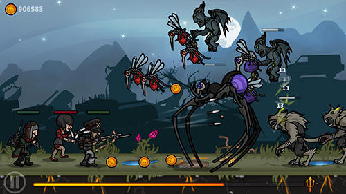 Gameplay of the Heroes vs devil for Android phone or tablet.