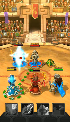 Gameplay of the Heroes wars: Summoners RPG for Android phone or tablet.
