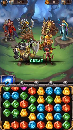 Full version of Android apk app Heroes of puzzlestone for tablet and phone.