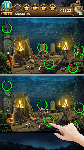 Gameplay of the Hidden objects: Find the differences for Android phone or tablet.