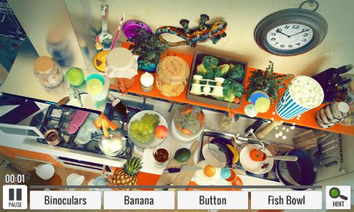 Full version of Android apk app Hidden object: Messy kitchen for tablet and phone.