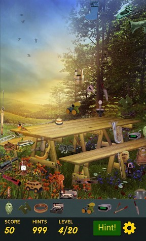 Full version of Android apk app Hidden object: Summer garden for tablet and phone.