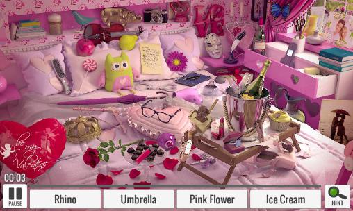 Full version of Android apk app Hidden objects: St. Valentine's day for tablet and phone.