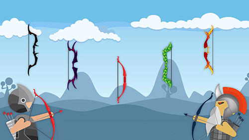 Gameplay of the High archer: Archery game for Android phone or tablet.
