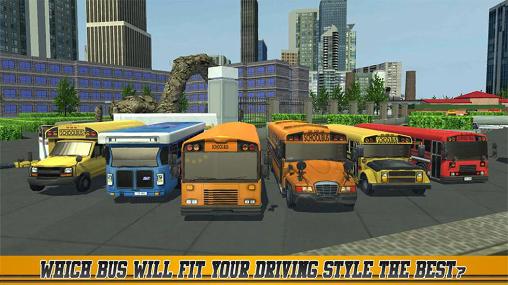 Full version of Android apk app High school bus driver 2 for tablet and phone.
