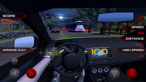 Gameplay of the Highway car drive for Android phone or tablet.