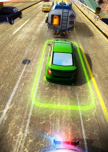 Gameplay of the Highway getaway: Chase TV for Android phone or tablet.