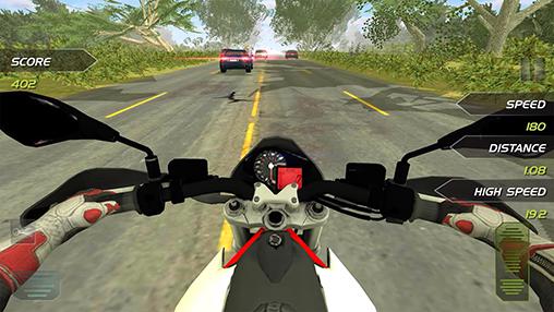 Full version of Android apk app Highway motorbike rider for tablet and phone.