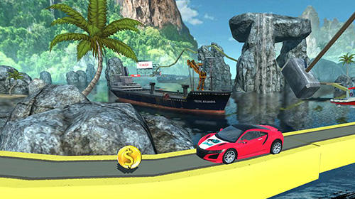 Gameplay of the Hill top racing mania for Android phone or tablet.