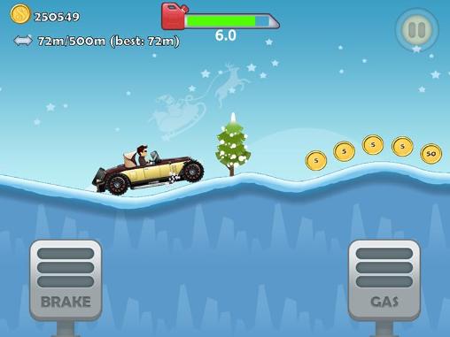 Full version of Android apk app Hill racing: Christmas special for tablet and phone.