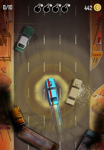 Gameplay of the Hit n' run for Android phone or tablet.