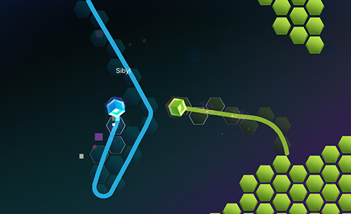 Gameplay of the Hive.io for Android phone or tablet.
