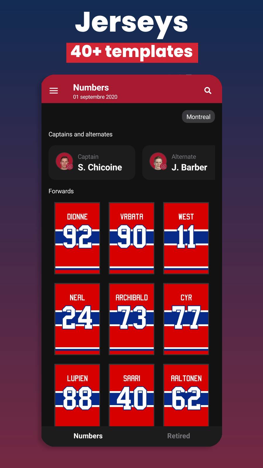 Gameplay of the Hockey Legacy Manager 22 - Be a General Manager for Android phone or tablet.