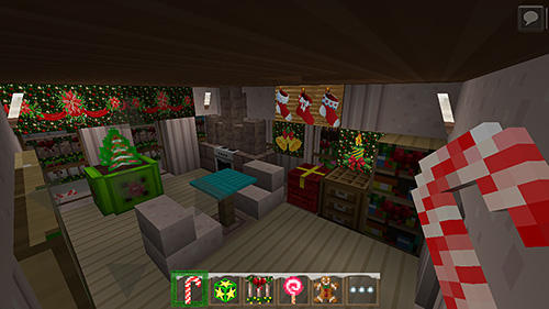 Gameplay of the Holiday craft: Magic christmas adventures for Android phone or tablet.