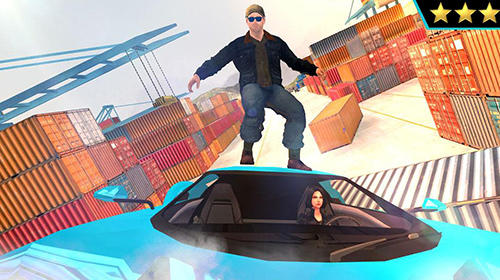 Gameplay of the Hollywood stunts racing star for Android phone or tablet.
