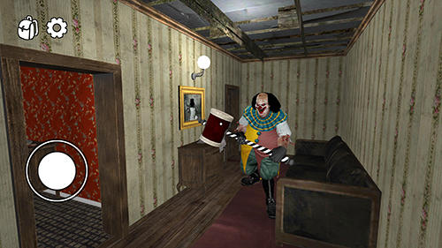 Gameplay of the Horror сlown Pennywise: Scary escape game for Android phone or tablet.