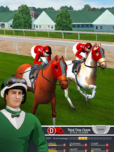 Gameplay of the Horse racing manager 2018 for Android phone or tablet.