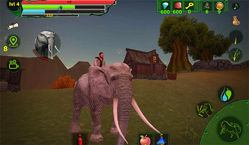 Gameplay of the Horse simulator: Goat quest 3D. Animals simulator for Android phone or tablet.