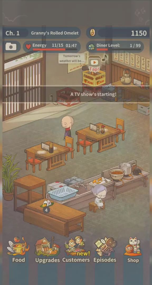 Gameplay of the Hungry Hearts Diner 2: Moonlit Memories for Android phone or tablet.
