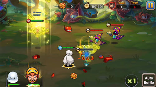 Gameplay of the Hyper warriors: Mutant heroes for Android phone or tablet.