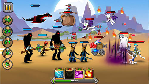 Gameplay of the I am wizard for Android phone or tablet.
