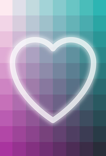 Gameplay of the I love hue for Android phone or tablet.