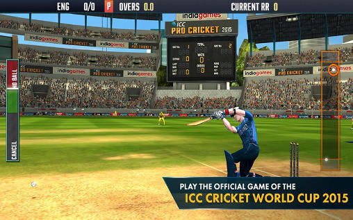 Full version of Android apk app ICC pro cricket 2015 for tablet and phone.