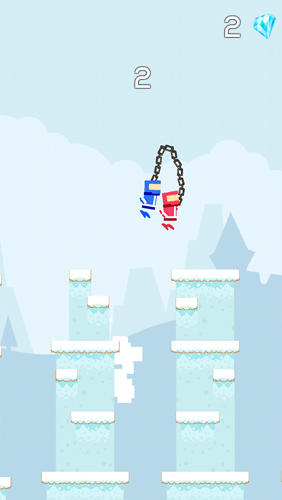 Gameplay of the Icy ninja for Android phone or tablet.